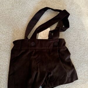 NWT Beaufort Bonnet Brown Velvet Jumper 2T